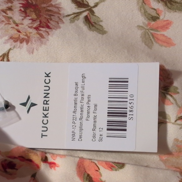 Tuckernuck Romantic Floral Full Length Florence Pants - Picture 3 of 13